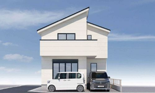 【仲介手数料０円】寒川町一之宮2期　新築一戸建ての外観パース|寒川町一之宮2期　新築一戸建て