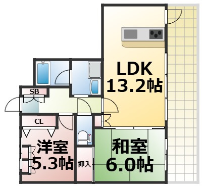 【間取り】 | アインス巽　仲介手数料無料