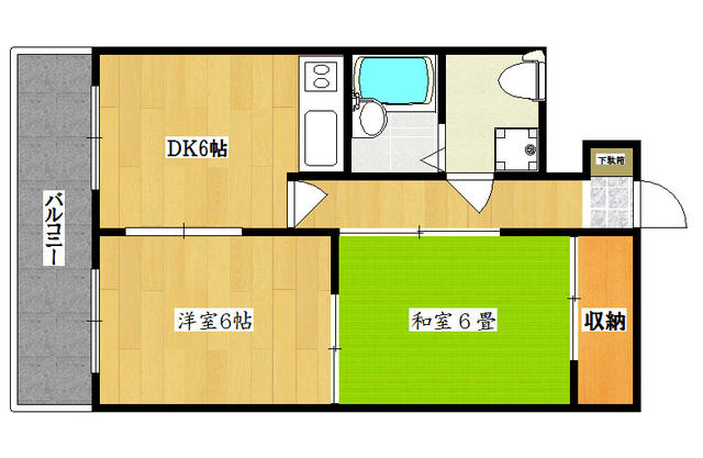 【間取り】 | 北品川サンハイツ