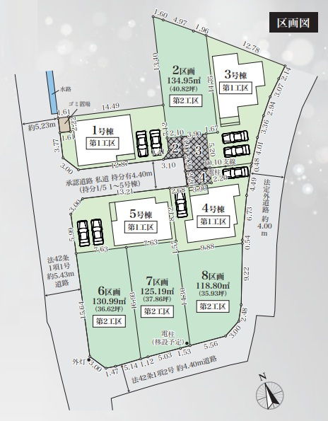 神戸市西区玉津町出合の区画図