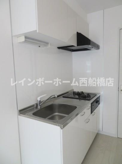 千葉市稲毛区稲毛東５丁目の賃貸マンションのキッチン