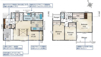 【間取り】 | 立川市一番町6丁目　新築戸建　【全5棟】