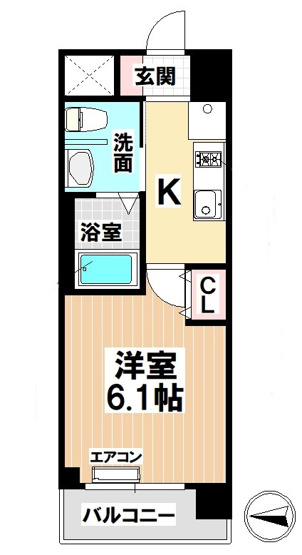 【間取り】 | Live Casa堀田