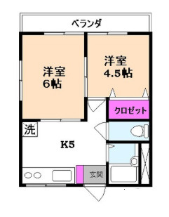 【間取り】 | グランシャリオⅠ