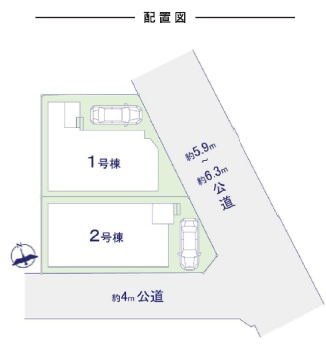 船橋市夏見４丁目１３期の区画図