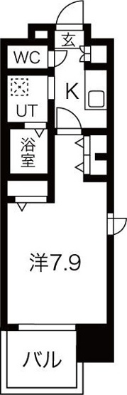 【間取り】 | パルティール中村公園
