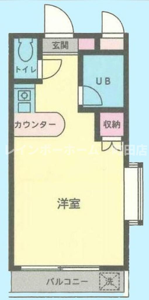 エクセレント海老名※初期費用分割あと払いサービス利用可能物件の間取り