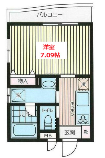【間取り】 | ル・シエール | お部屋の間取りです。