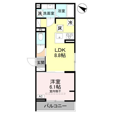 【間取り】 | D-Sereno宮戸