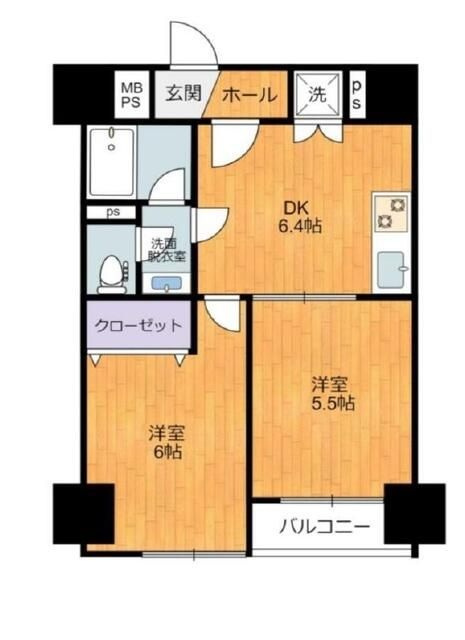藤和東池袋コープの間取り|間取りです。