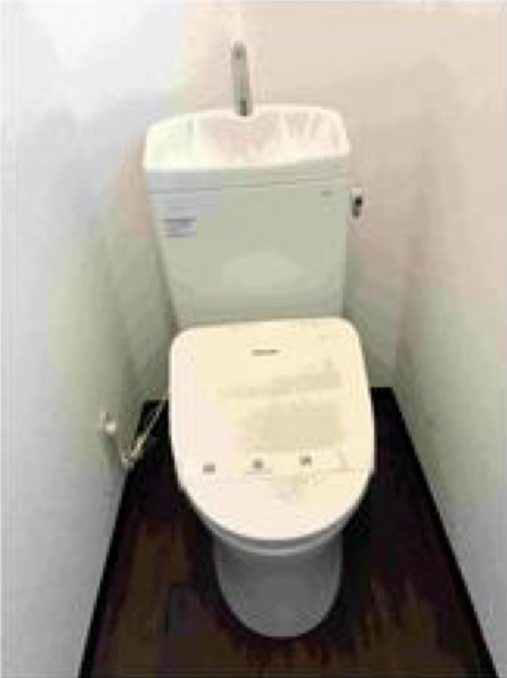 中古戸建　柏市篠籠田のトイレ