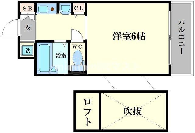 エステムコート大阪・中之島南の間取り