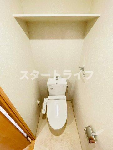 大阪市淀川区十三東１丁目の賃貸マンションのトイレ