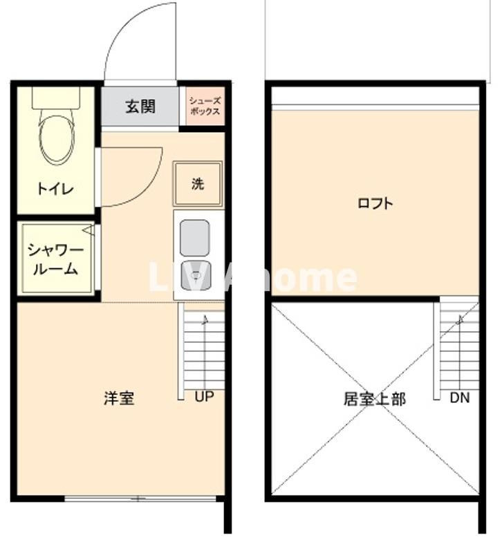 中野区本町６丁目のアパートの間取り