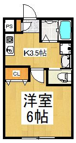 【間取り】 | プチ・モンターニュ | 間取りです。