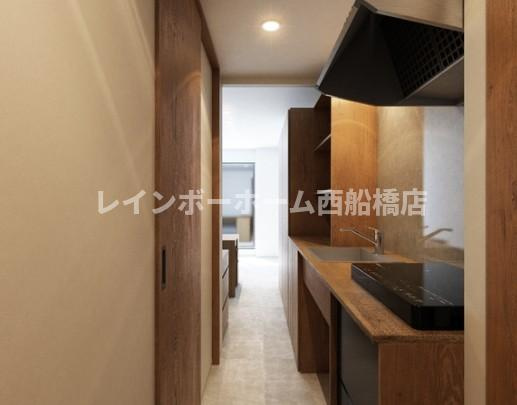 Ligere南行徳Westのキッチン