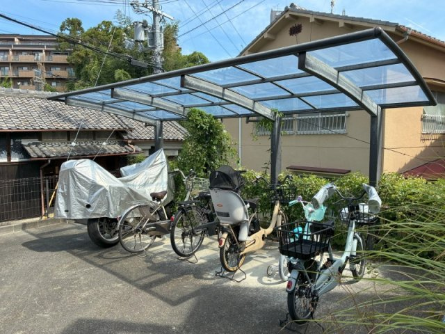 シェーヌ東生駒のその他共用部分|駐輪場