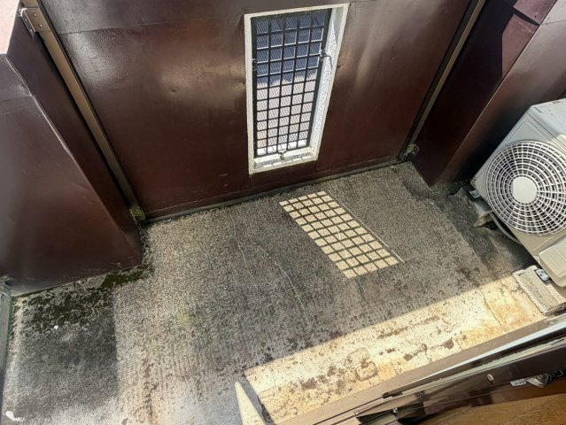 アズミパレスのバルコニー