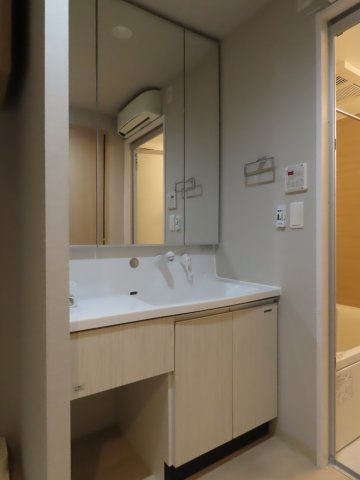 大阪市西淀川区柏里１丁目の賃貸マンションの独立洗面台
