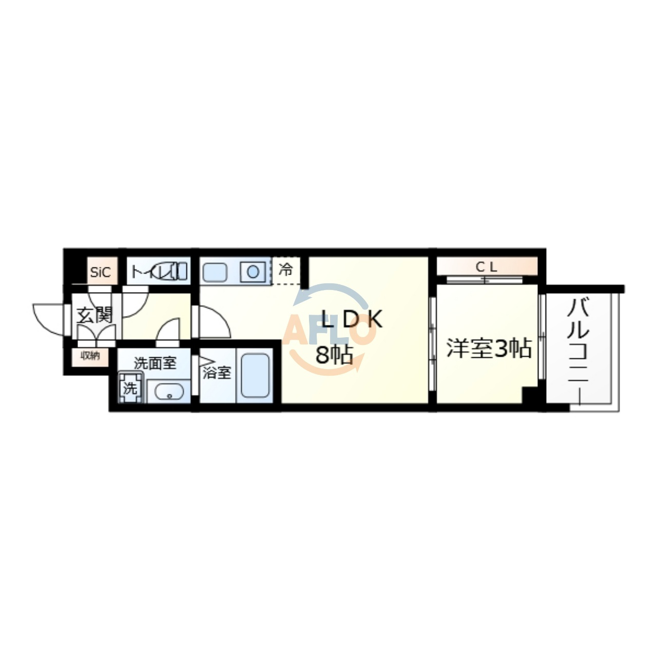 ArtizA瓦屋町Ⅰの間取り|ArtizA瓦屋町Ⅰ　間取り