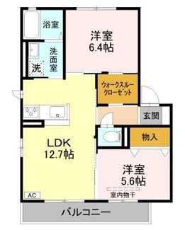 【間取り】 | rivage　B | 間取りです。