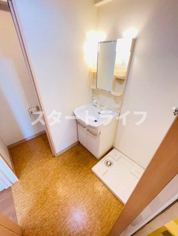 大阪市東淀川区西淡路４丁目の賃貸マンションの洗面所