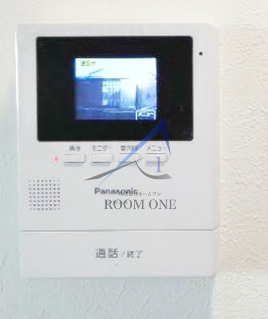 ハーミットクラブハウス佃野のセキュリティ|モニター付インターホンです。