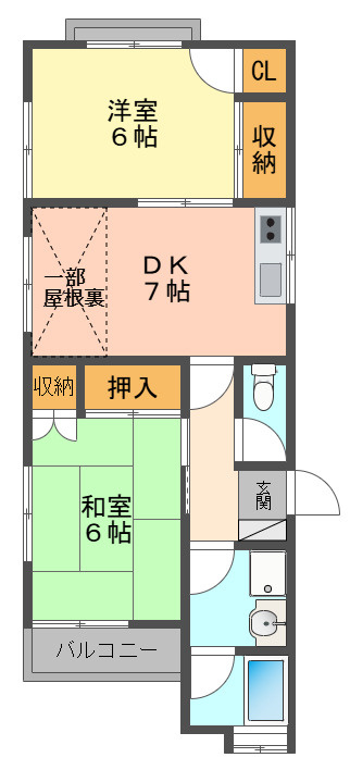 さくらハイツの間取り