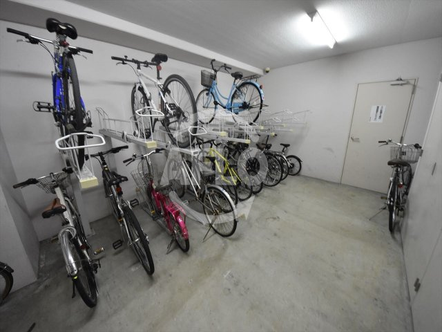 ヴィラタワー谷町のその他共用部分|ヴィラタワー谷町　駐輪場