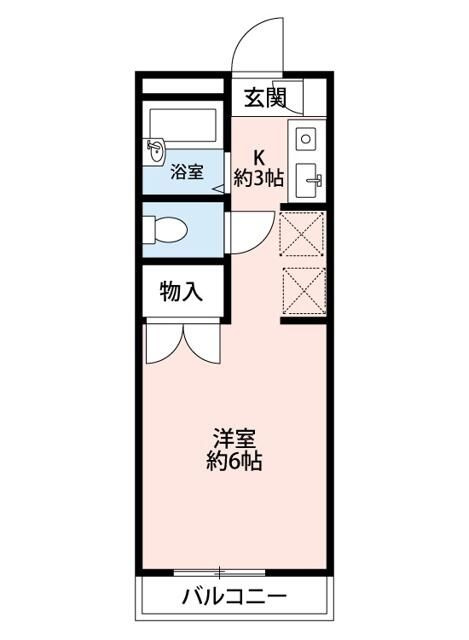 レジデンスK.Tの間取り