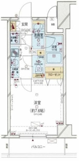 【間取り】 | パレステュディオ新御徒町