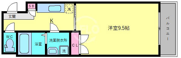 ヒズ・イマージュ北浜の間取り|ヒズ・イマージュ北浜　間取り