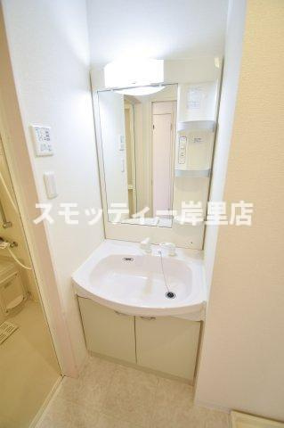 シーガルマンションⅡの独立洗面台