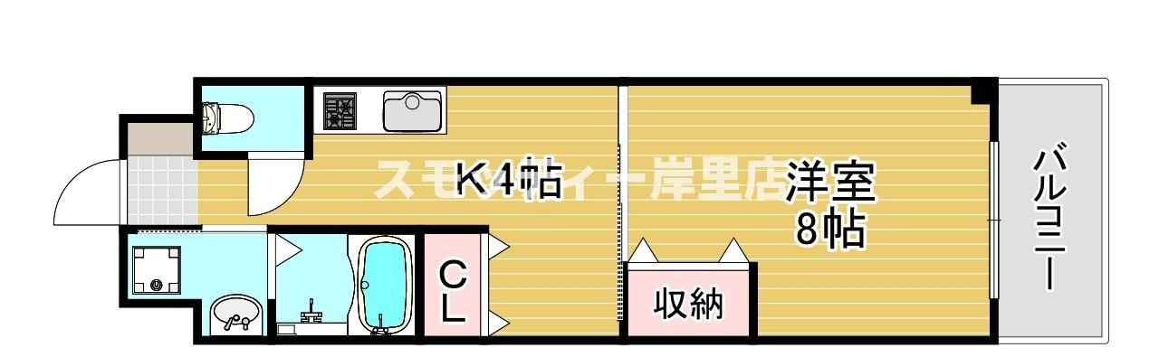 シーガルマンションⅡの間取り