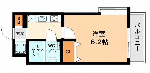 メインステージ深江ステーションフロントの間取り