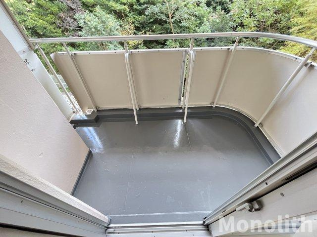 泉北鴨谷台３丁４号棟のバルコニー