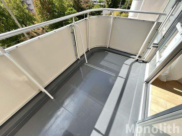 泉北鴨谷台３丁４号棟のバルコニー