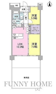 【間取り】 | アンビエンテ経堂　