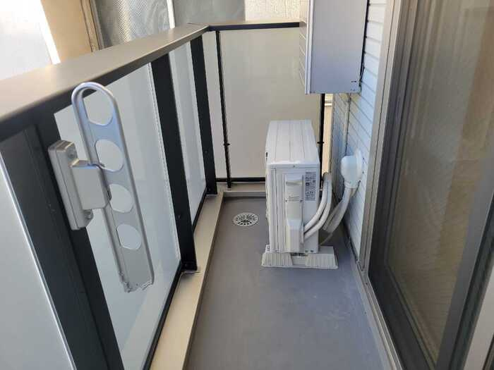 D-ROOM文の里のバルコニー