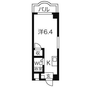 クレールショーワⅢの間取り