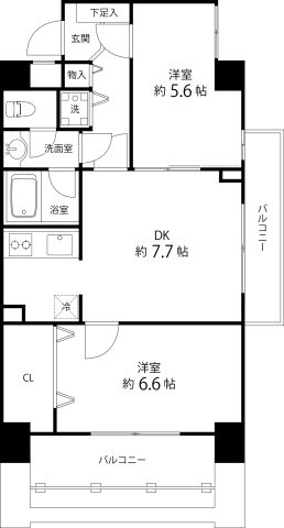 【間取り】 | Ts garden西八王子west(ティーズガーデンニシハチオウジウエスト)