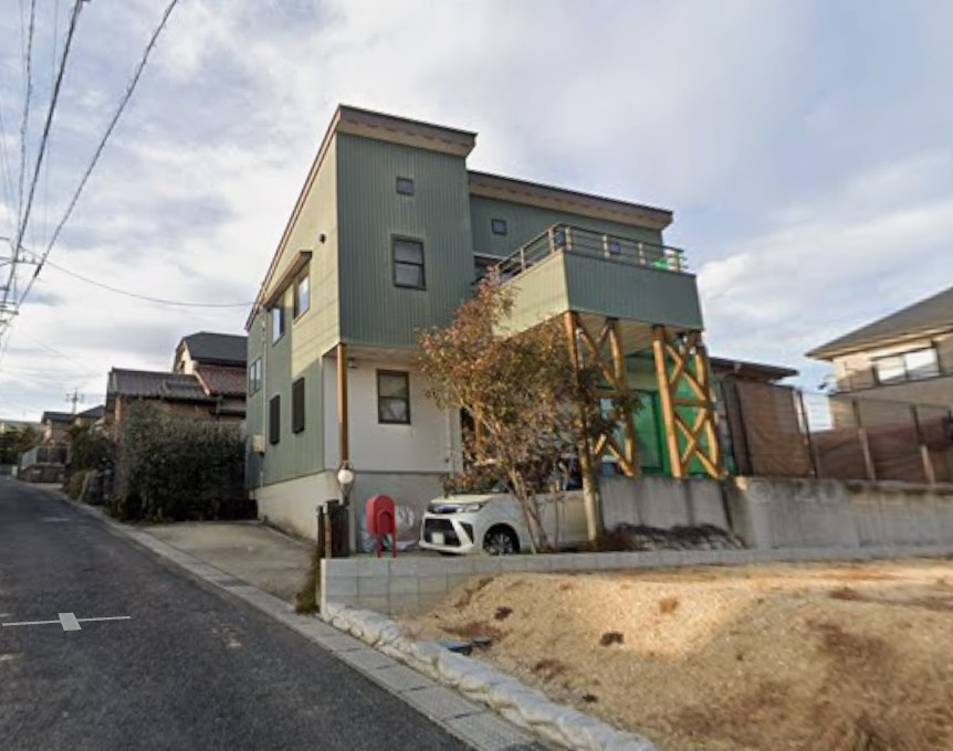 諸輪字北山戸建の外観