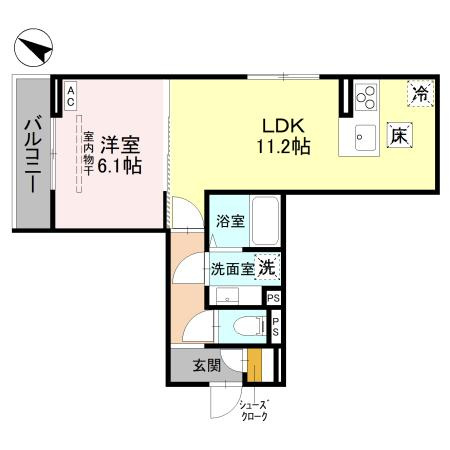 【間取り】 | D-Sereno宮戸