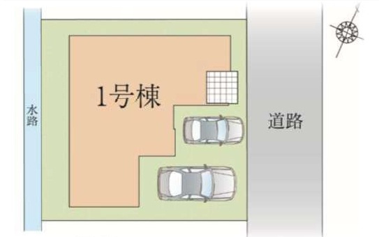 松戸市大金平４丁目新築戸建（大金平６期）の区画図|区画配置図