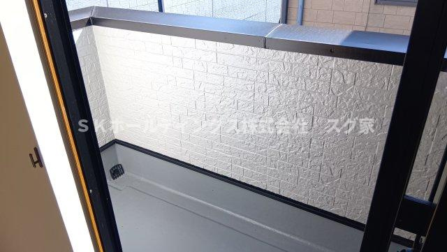綾部市大島町中古住宅のバルコニー