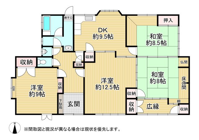 岡垣町旭台二丁目21番11号 （C-14）の間取り