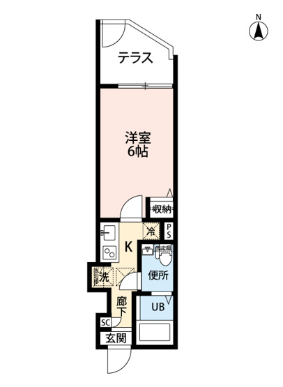【間取り】 | サザンフロント六町