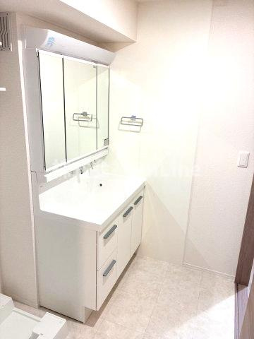 八尾市南植松町４丁目のアパートの洗面所