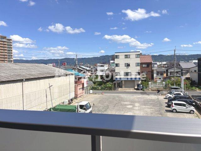 八尾市南植松町４丁目のアパートの展望