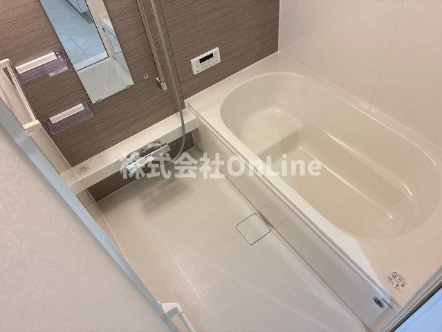 八尾市南植松町４丁目のアパートの浴室